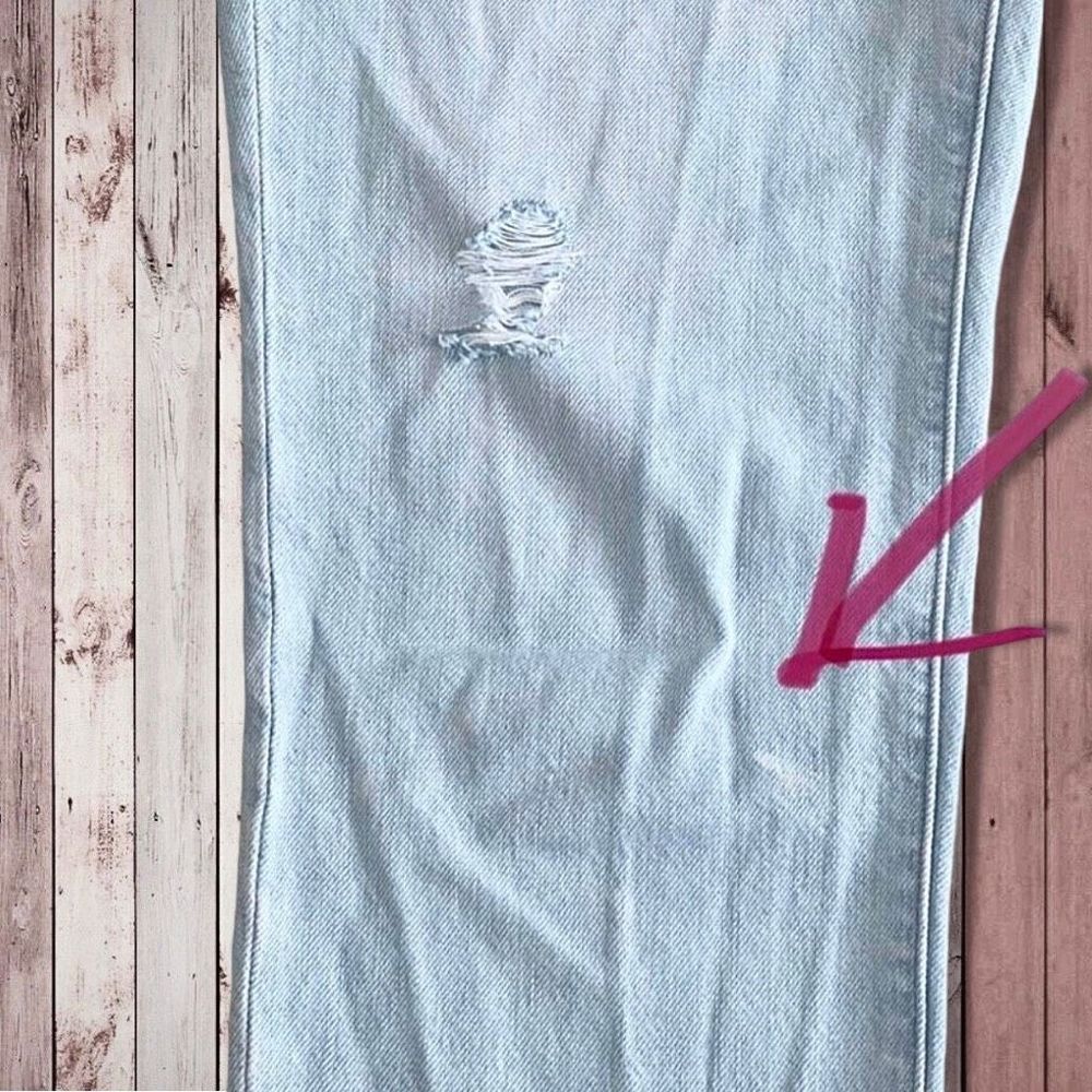 ☀️SOLD☀️Madewell Curvy Perfect Vintage Mom Jean Lt. Blue Sz 26 - Picture 8 of 11